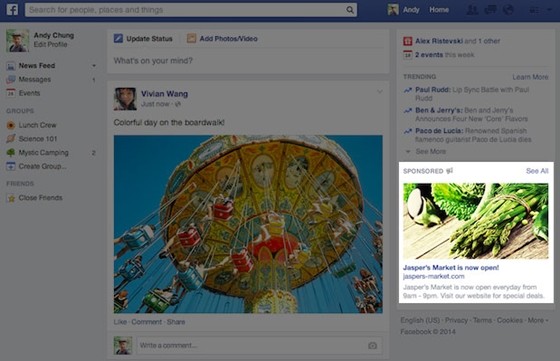 Új hirdetési méret - Kevesebb reklámot, de több kattintást ígér a Facebook